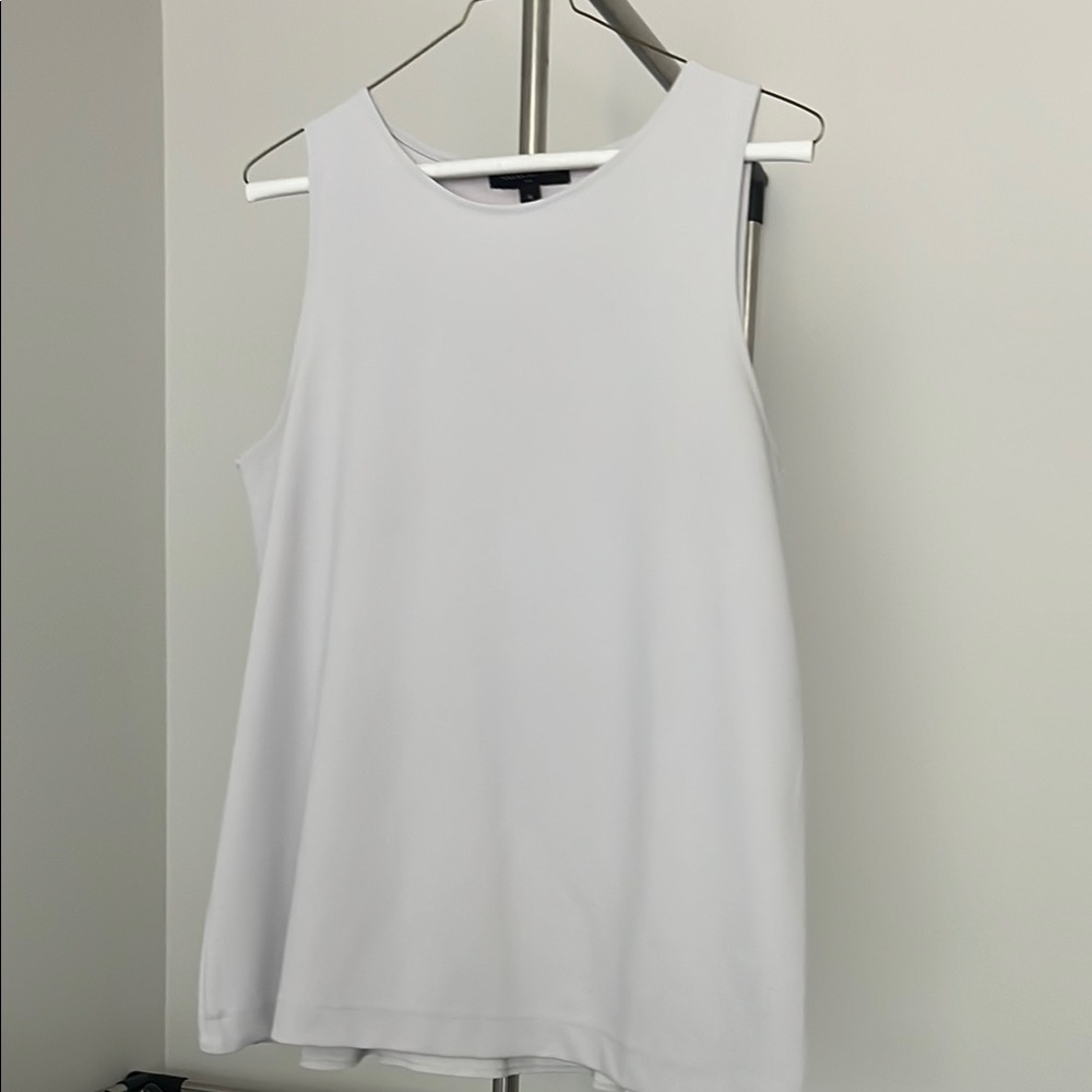 Banana Republic sleeveless blouse - gray - size M